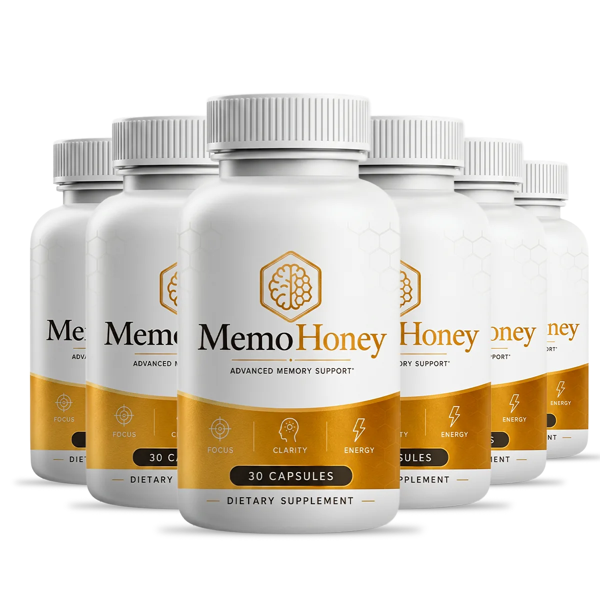 The MemoHoney six bottle package